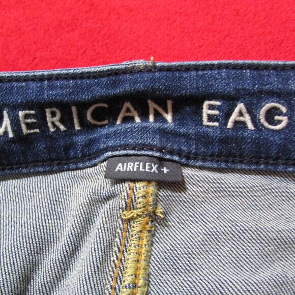 American Eagle Athletic Skinny Airflex Jeans 34 x 34 - Picture 7 of 10